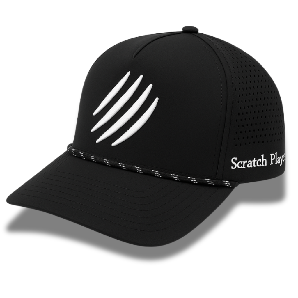 black classic golf hat black classic golf hat